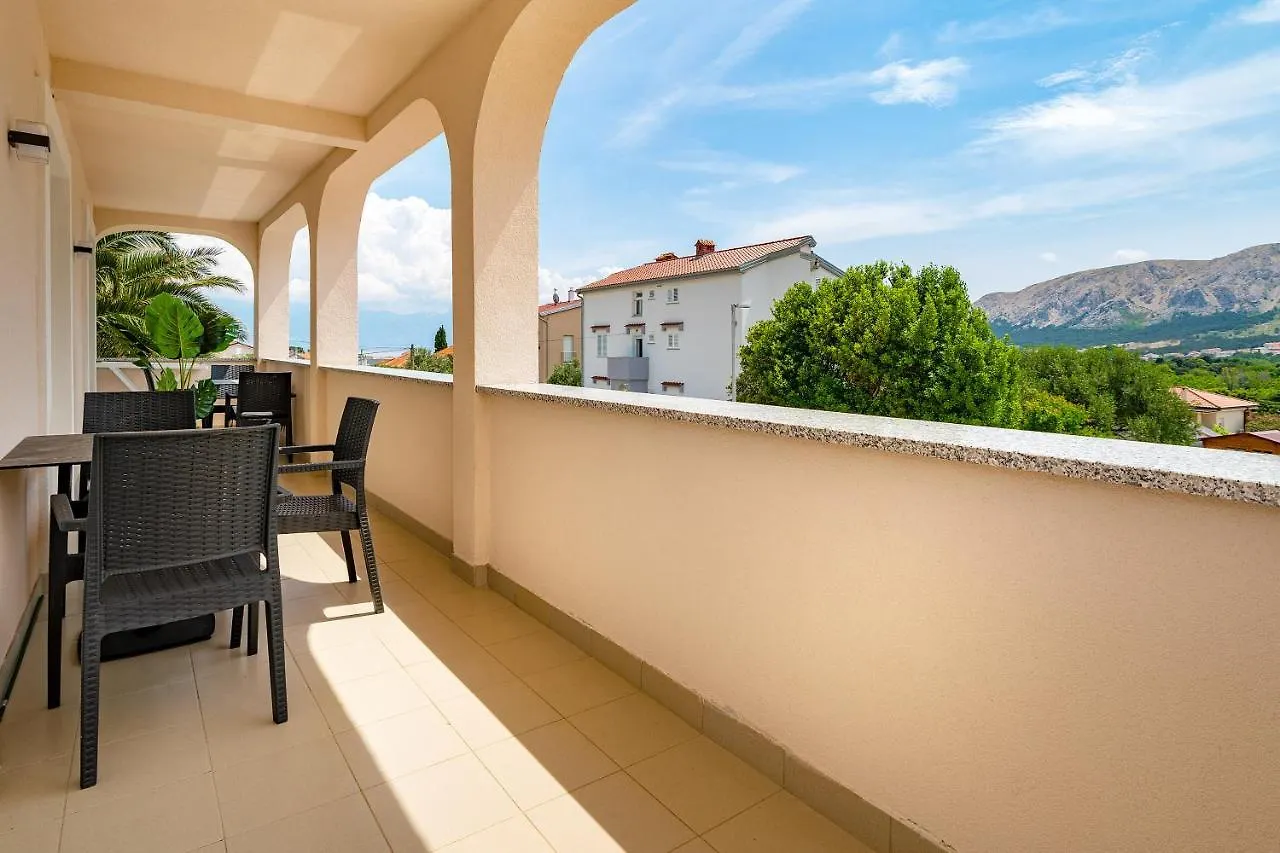 Apartments Gerta With Terrace Baška Chorvatsko