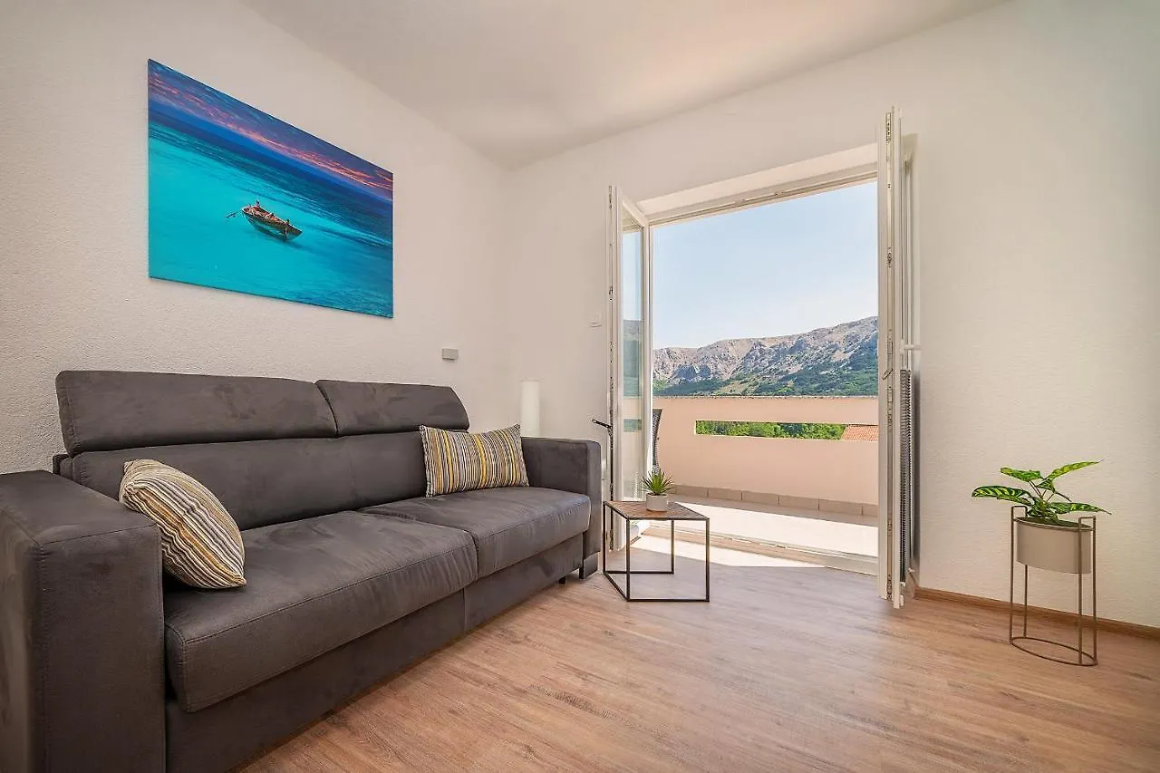 Apartments Gerta With Terrace Baška