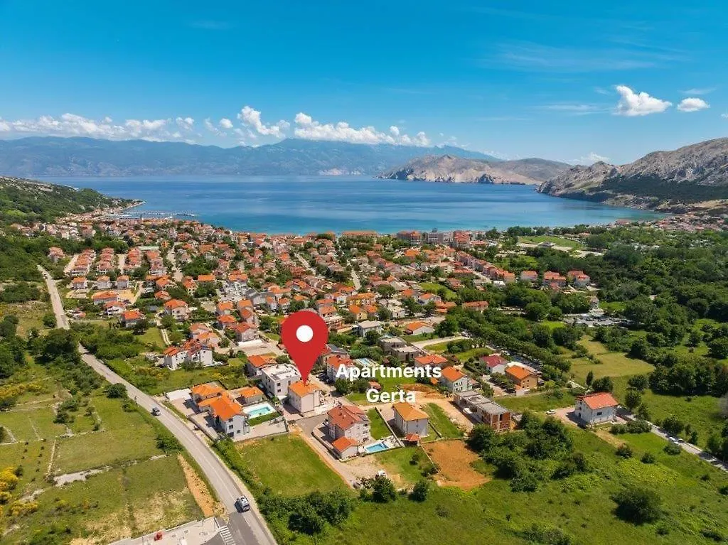 Apartments Gerta With Terrace Baška